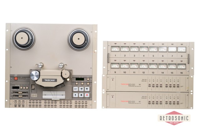 Tascam MS-16 1" 16-Track Multitrack Recorder package